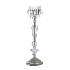 Crystal Flower Candle Stand