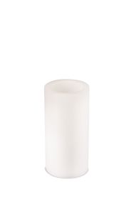 LED Wax Pillar Candle (Set of 6 ) 3"Dx6"H Wax/Plastic - 2 C Batteries Not Incld.