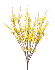 Forsythia Bush (Set of 12) 31"H Polyester/Plastic