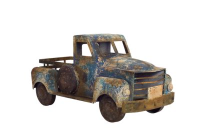 Pickup Truck 18"x9"H Metal