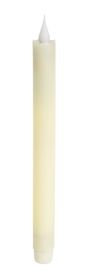 Taper Candle 10"H (Set of 4) Plastic/Wax