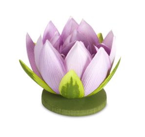 Lotus (Set of 12) 4" x 4"H Polyester