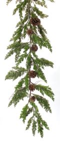 Pine and Cone Garland (Set of 2) 6'L Plastic