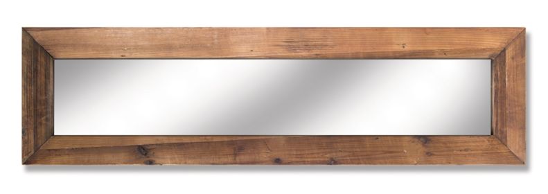 Floor Mirror 67.5"H Wood/Mirror