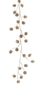 Pine Cone Garland 5'L (Set of 2) Plastic