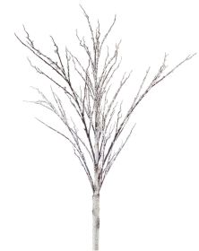 Icy Birch Branch 50"H (Set of 4) Plastic