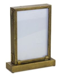 Photo Frame 6.5"L x 8"H Iron/Glass (5 x 7 Photo)