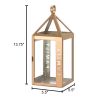 Rose Metal Frame Family Lantern