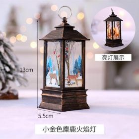1pc Christmas Decorations For Home LED Santa Claus Tea Light Candles Christmas Tree Ornament