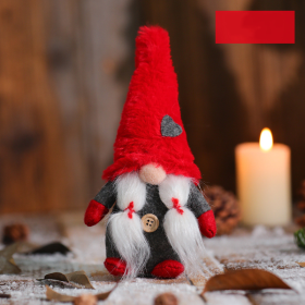 Christmas Faceless Gnome Santa Xmas Tree Hanging Ornament Doll Decoration for Home Pendant Gifts