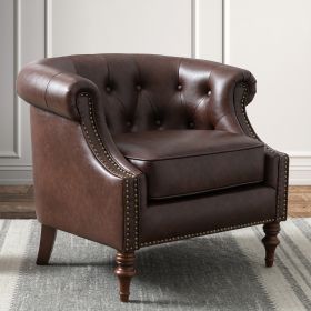 Ophelia Button Tufted Accent Chair