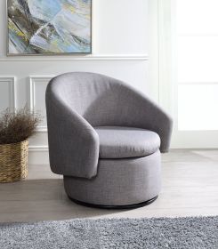 Joyner Accent Chair, Pebble-Gray Linen  - 59845