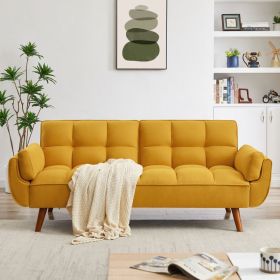 New Design Velvet Sofa Furniture Adjustable Backrest Easily Assembles Loveseat