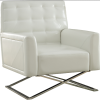 "Rafael" Accent Chair /White