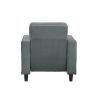 Orisfur. Sofa Set Morden Style Couch Furniture Upholstered Armchair, Loveseat and Three Seat for Home or Office (1-seat) YJ - WF199224AAE