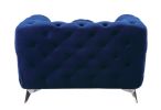 "Atronia" Chair in Blue Fabric by ACME