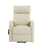 Ricardo Recliner w/Power Lift, Beige PU - 59499