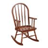 "Kloris" Youth Rocking Chair in Tobacco