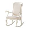 Sharan Rocking Chair in Fabric & Antique White - 59388