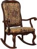 Sharan Rocking Chair in Fabric & Cherry - 59390