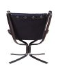 Carney Accent Chair, Vintage Blue Top Grain Leather  - 59832