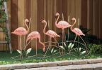 Flamingo Garden Stake