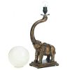 Trumpeting Elephant Globe Lamp