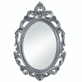 Silver Royal Crown Wall Mirror