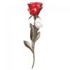 Single Red Rose Wall Sconce