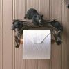 Black Bear Toilet Paper Holder